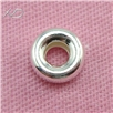 925银水泡珠，规格：3x6mm 孔：2.5mm，925银饰品，银隔珠，银珠子