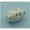925银隔珠，规格：5x8mm，孔径：1.8mm，银饰批发商，银饰品， 银隔珠 
