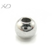 925银光身珠，外径：2.5mm，孔径：1.2mm，DIY饰品配件，光身圆珠，925银珠子