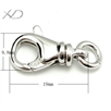 925银钥匙扣，规格：19mm，银配件，DIY手链串珠扣，手链扣DIY