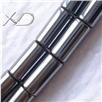 黑胆石长柱珠，规格：4x8mm，长度：40cm，黑胆石