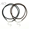珍珠绳银弹簧扣加尾链加925银牌，规格：2mm，扣头首饰项链绳，项链绳，吊坠绳
