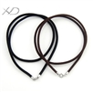植毛绳银弹簧扣，规格：2.5mm，银扣项链绳，吊坠绳子，吊坠绳