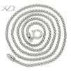 925银粟米项链，规格：1.6mm，意大利银链，女生新款项链，银项链