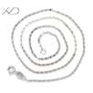 925银蛇饼链，规格：0.6x1.3mm，首饰批发，银项链，925银链