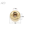 14K包金水泡珠，规格：5mm 孔径：1.5mm，14K包金配件隔珠，14K包金珠子，珠子批发