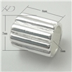 925银潘家大孔珠子，规格：7x8mm ，孔径：5mm，银制品，银隔珠，手串隔珠   