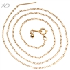 14K包金穿珠项链，尺寸：47厘米，项链批发，穿珠项链，diy项链
