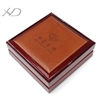 珠宝手镯盒，木质首饰存放盒，规格：10x10x4.5cm，木质珠宝盒
