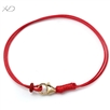 14K包金水滴扣手链绳，多尺寸，多颜色，编织手链绳，红绳手链，3D硬银珠手链