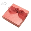 纱带花包装盒，规格：9x9x2.3cm，手镯首饰包装