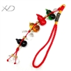 葫芦串猫眼石挂件，长度：20cm，饰品挂件