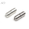 925银4mm螺纹珍珠扣，规格：11x4mm，孔径：0.9mm，项链小孔搭扣，DIY饰品配件，螺丝旋钮扣