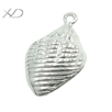 925银海螺吊件，规格：12x19mm，银串珠小挂件，手串小挂件，DIY饰品配件